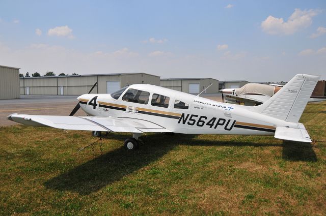 Piper Cherokee (N564PU) - Seen at KFDK on 6/26/2010.  KFDK Open House, combined with the Air Race Classic    http://www.airraceclassic.org/         http://discussions.flightaware.com/profile.php?mode=viewprofile&u=269247