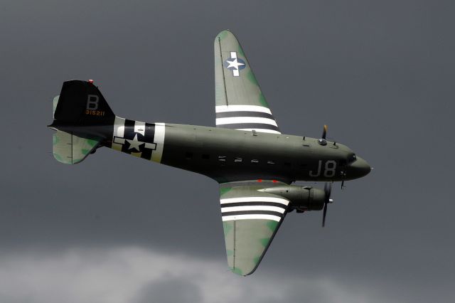 Douglas DC-3 (N1944A) - displaying at Kemble Airshow, June 2011