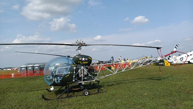 Bell UH-13H (N73914) - Taken at 2021 EAA Sun N Fun Fly-In