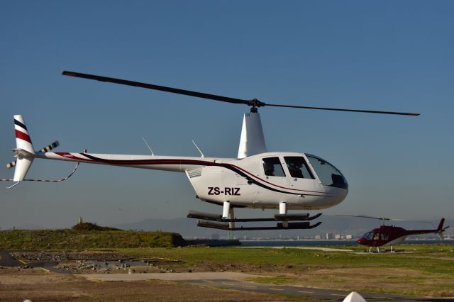 Robinson R-44 (ZS-RIZ) - R44 Flying on behalf of Cape Town Helicopters from the waterfronts helipad which has no ICAO code.