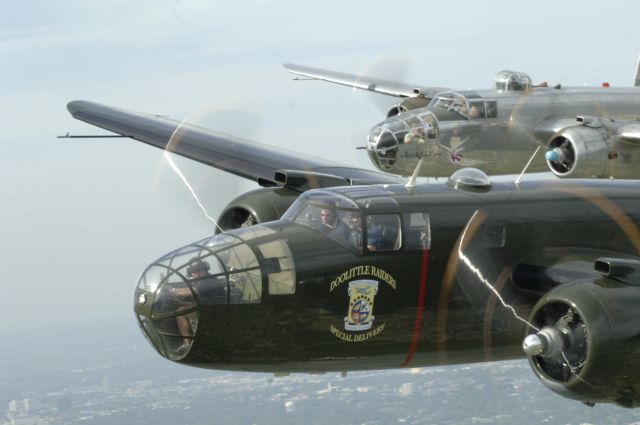 North American TB-25 Mitchell — - Doolittle Raider B-25 Photo Shoot over San Antonio--Ken Murray, a rel=nofollow href=http://www.Mach3photography.comwww.Mach3photography.com/a