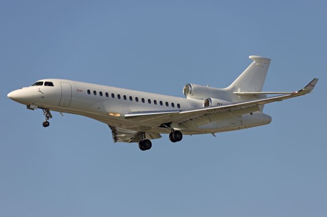 Dassault Falcon 8X (OY-DBS) - Photo taken on September 9, 2021.