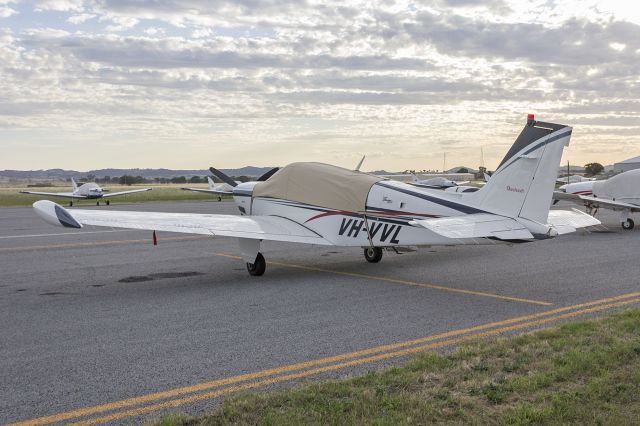 Beechcraft Bonanza (36) (VH-VVL) - Smarts Machinery (VH-VVL) Beechcraft A36 Bonanza at Wagga Wagga Airport.