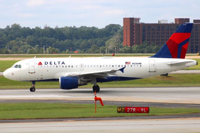 Airbus A319 (N336NB) - DELTA 2039 heading to KEYW. Photo taken on 9/9/2020.