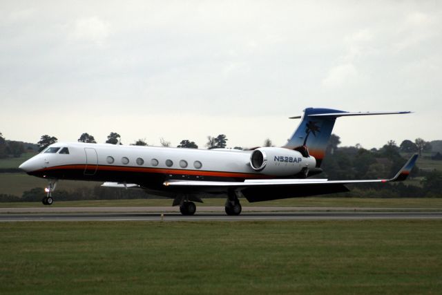 Gulfstream Aerospace Gulfstream V (N528AP) - Arriving on 22-Oct-08 from Salt Lake City UT.