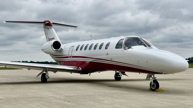 Cessna Citation CJ3 (N76DZ) - N76DZ, a 2008 Cessna 525B CitationJet CJ3, is a frequent visitor @ KVPZ. The aircraft is based at Ohio State Airport (OSU/KOSU). 5/26/22. 