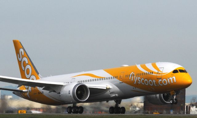 Boeing 787-9 Dreamliner (9V-OJB) - SCOOT 787-9 Test Flight