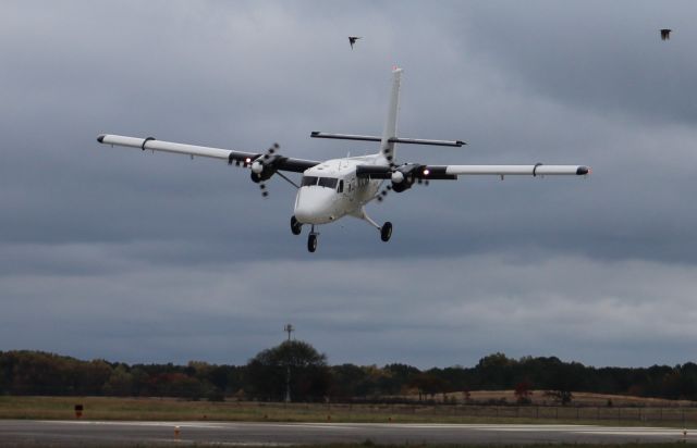 De Havilland Canada Twin Otter (C-GKBV) - A Kenn Borek Air DeHavilland Canada DHC-6-300 Twin Otter arriving Runway 36 at Pryor Regional Airport, Decatur, AL - November 2, 2018. 