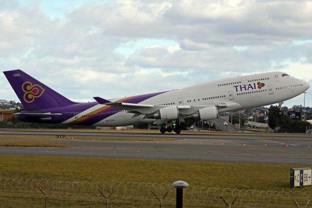 Boeing 747-400 (HS-TGG) - on 11 August 2019