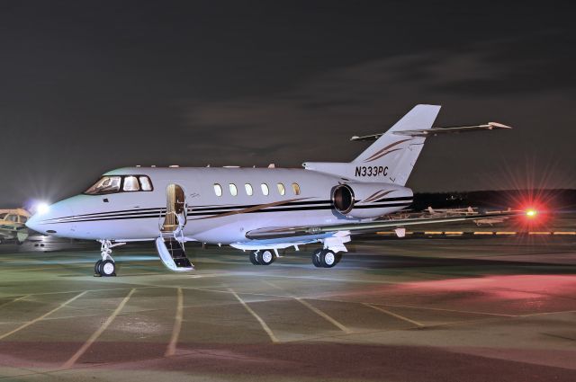 Hawker 800 (N333PC) - Seen at KFDK on 4/29/2010.