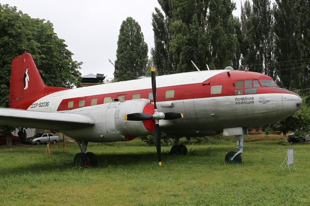 VEB Il-14 (CCCP52036) - Static display.