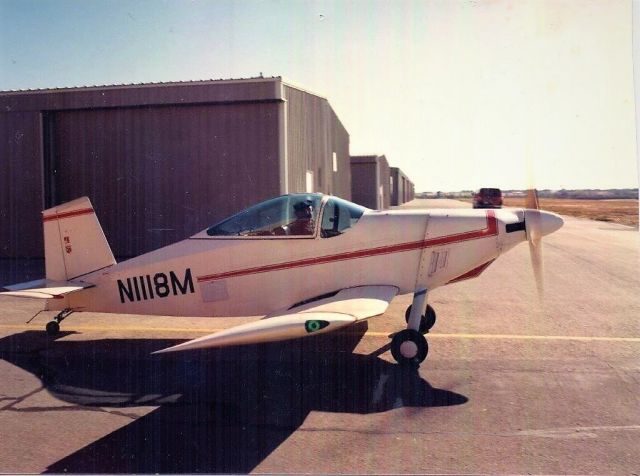 N1118M — - N1118M flown here by the builder Bob Miller