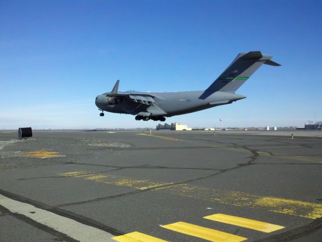 Boeing Globemaster III — - Taken with my cell phone!