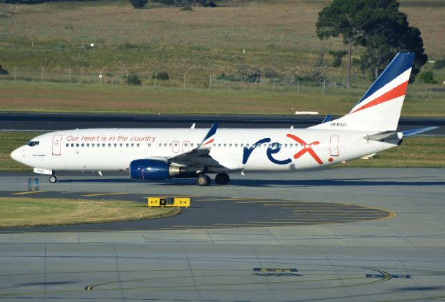 Boeing 737-800 (VH-PAG)