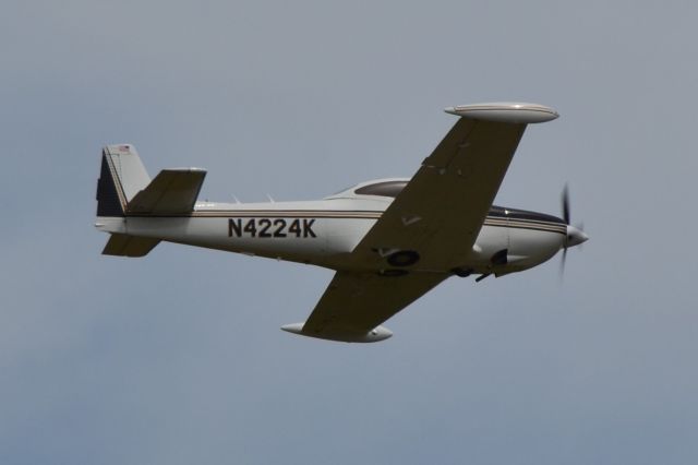 North American Navion (N4224K) - departing KJQF - 7/2/18