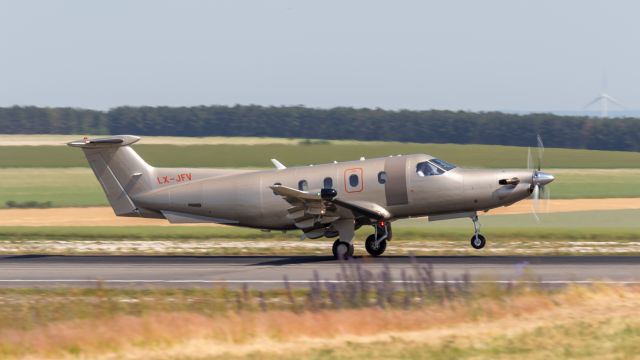 Pilatus PC-12 (LX-JFV)
