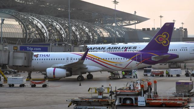 Airbus A320 (HS-TXU) - Thai Airways Airbus A320-232(WL) HS-TXU in Bangkok 