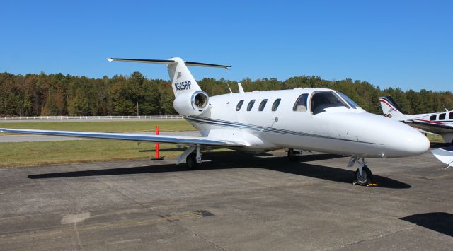 Cessna Citation CJ1 (N525BP) - A 2002 model Cessna 525 Citation CJ1 on the ramp at St. Clair County Airport, Pell City, Al during Aviation Career day 2022 - October 8, 2022.