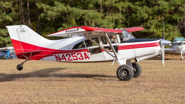 MAULE MT-7-260 Super Rocket (N4253A) - Shot on October 22, 2022, at the 37th annual Flying M Ranch Fly-In and Campout in Reklaw, Texas.