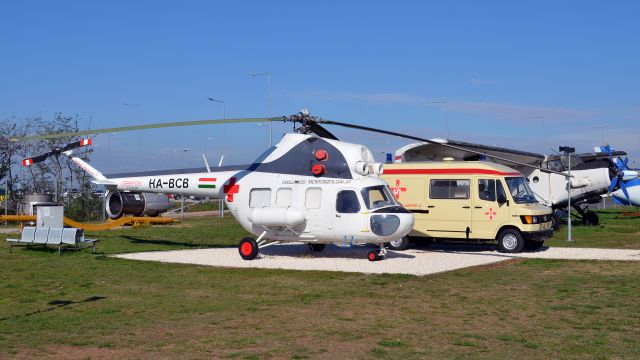 PZL-SWIDNIK Mi-2 Kania (HA-BCB) - 1979 Mi-2 Országos Mentőszolgálat (Hungarian Air Ambulance), Aeropark Budapest, Oct 2022