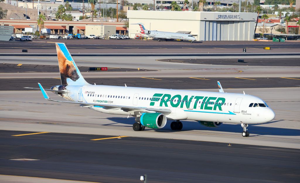Airbus A321 (N713FR) - SPOTTED AT KPHX ON FEB, 13, 2021