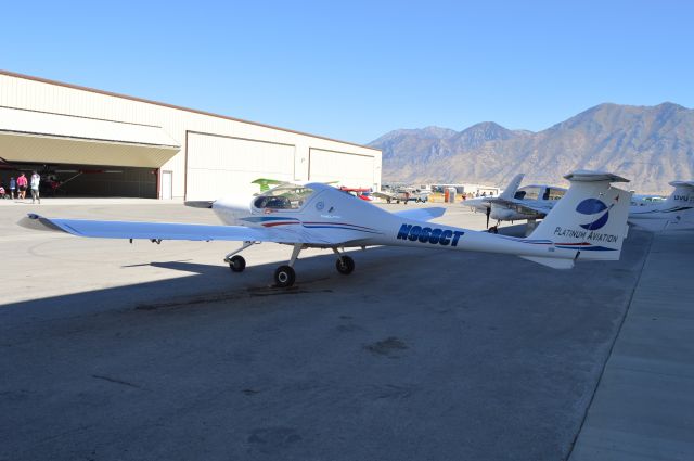 Diamond DV-20 Katana (N968CT) - On display at the 2016 Aeroplanes, Trains, & Automobiles fly-in.