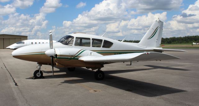 Piper Apache (N710JR) - A 1962 model Piper PA-23-235 Apache on the ramp at Pryor Field Regional Airport, Decatur, AL - July 16, 2021.