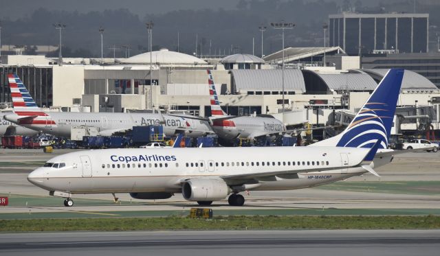 Boeing 737-800 (HP-1840CMP) - Arriving at LAX on 25L