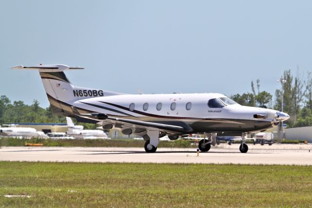 Pilatus PC-12 (N650BG)