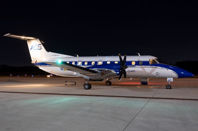 Embraer EMB-120 Brasilia (N122HL) - A late night charter for Miami University.