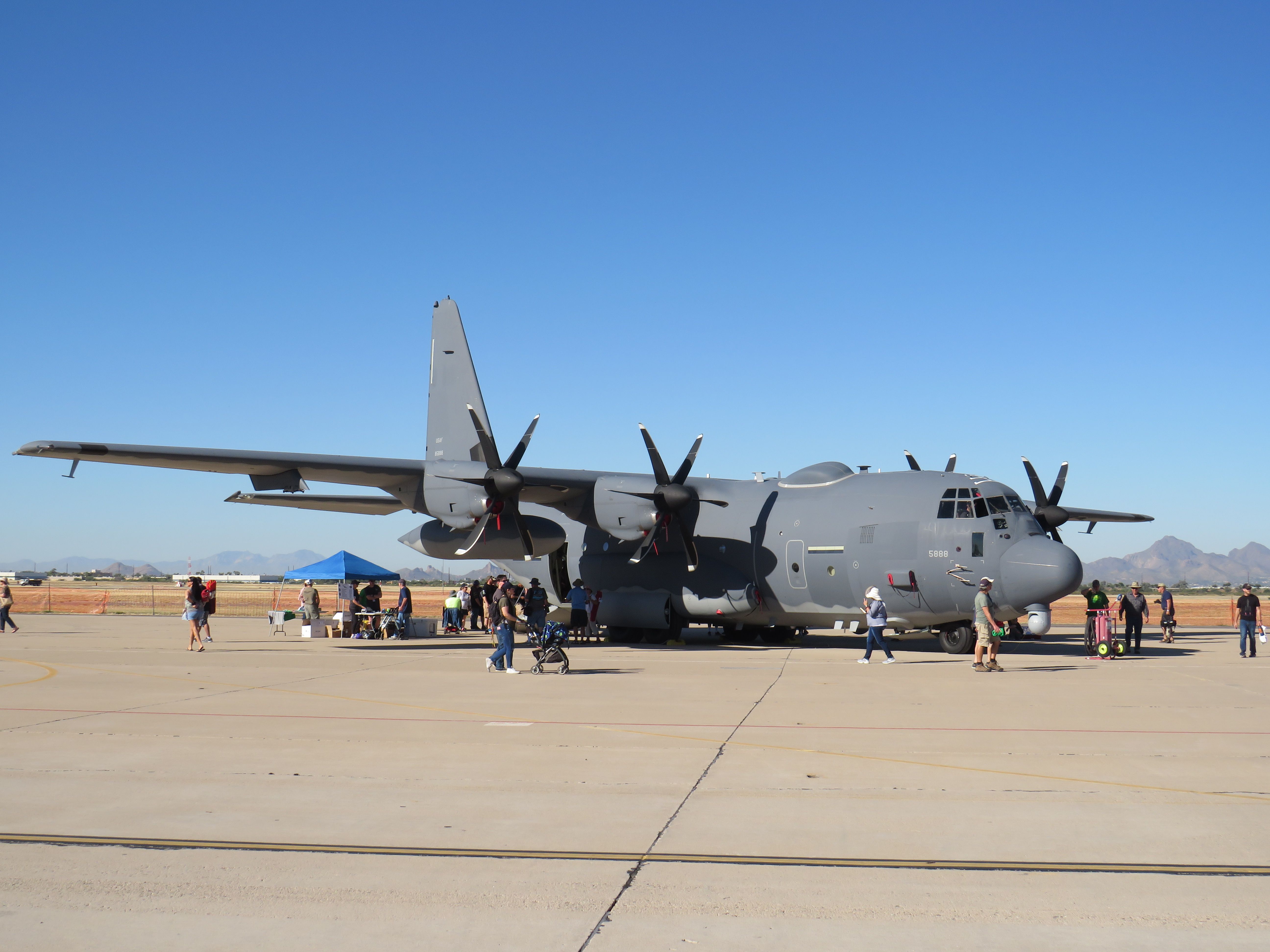 Lockheed EC-130J Hercules — - Thunder & Lightning Over Arizona 2021