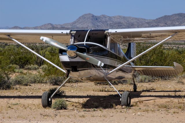 — — - Found this aircraft near Alamo Lake Arizona.