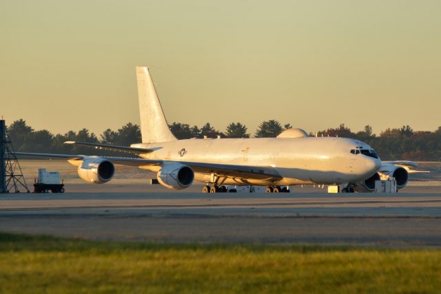 Boeing E-6 Mercury (16-2782) - E6 resting on the ramp 