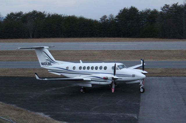 Beechcraft Super King Air 350 (N100BE) - Parked. Operated by Bemis Manufacturing 