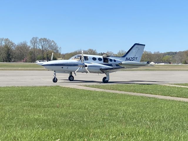 Cessna 421 (N4251T) - Date Taken: April 13, 2024