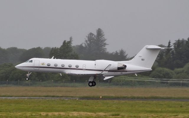 16-5151 — - catbird1 usn c-20g 165151 landing at shannon 18/6/18.