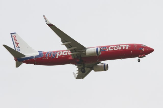 Boeing 737-800 (ZK-PBI) - MISSED APPROACH AT MELBOURNE AIRPORT