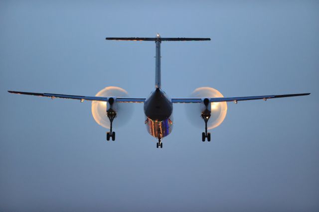 de Havilland Dash 8-400 (JA856A) - March 24, 2023:CTS-HKD.