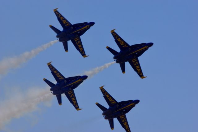 McDonnell Douglas FA-18 Hornet — - Blue Angels Miramar Air Station 2019