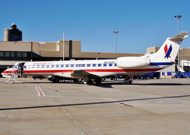 Embraer ERJ-145 (N626AE) - Not a regular @ KBOS anymore. This was a YUL diversion destined for LGA.