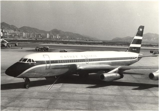 — — - Cathay Pacific CV8801960s HKG Kai Tak