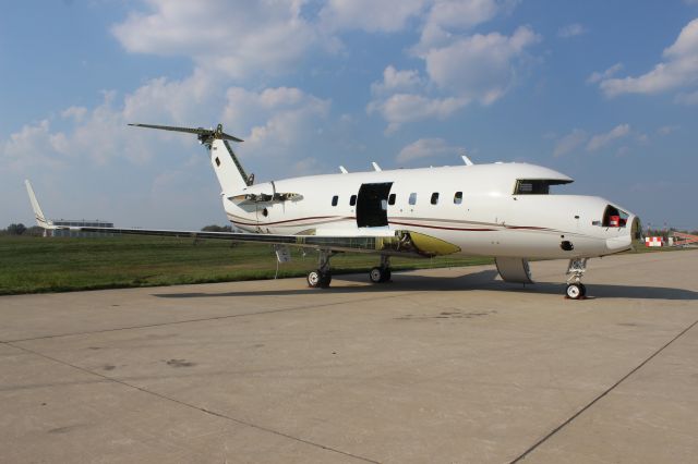 — — - This plane is at the end of its service life sitting on the West ramp at Gary Regional Airport awaiting to be scrapped.