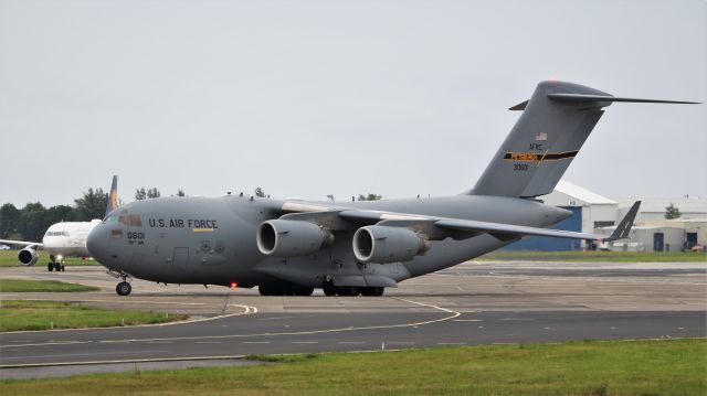 93-0601 — - rch597 usaf c-17a 93-0601 arriving in shannon 3/8/19.