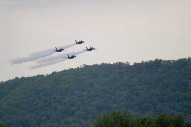 — — - Blue Angels at La Crosse , WI USA