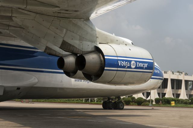 Antonov An-124 Ruslan (RA-82046) - 16th Oct., 2020: Driving right under this behemoth's wing while being ferried in a VIP car gives you a sense of how gigantic this aircraft is. (See http://www.planexplorer.net/Xploregallery/displayimage.php?pid=1734 )