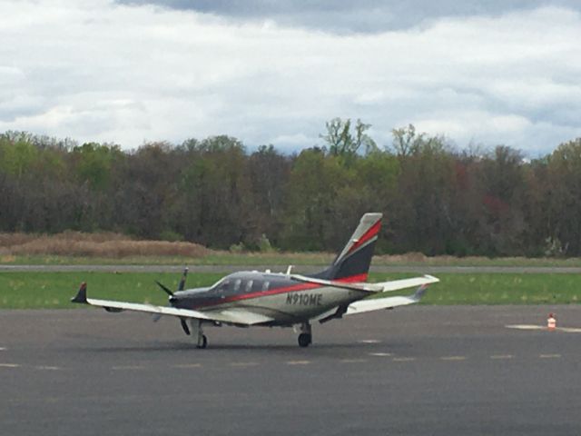 Daher-Socata TBM-900 (N910ME) - N910ME (TBM9) departing Wings Field (KLOM)br /Photo Date: April 17, 2021