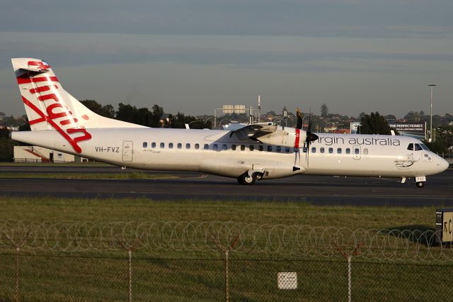 ATR ATR-72 (VH-FVZ) - on 2 MAY 2017