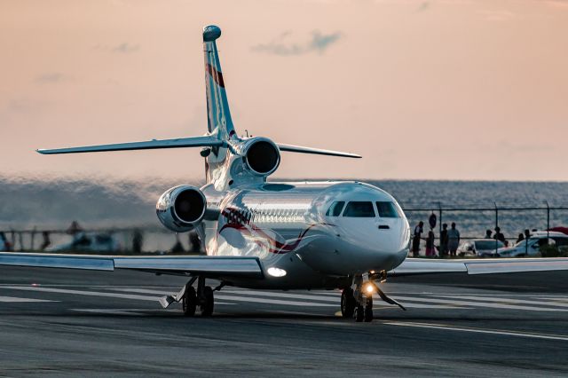 OO-SBO — - Shot in SXM during sunset hour, ready to take-off