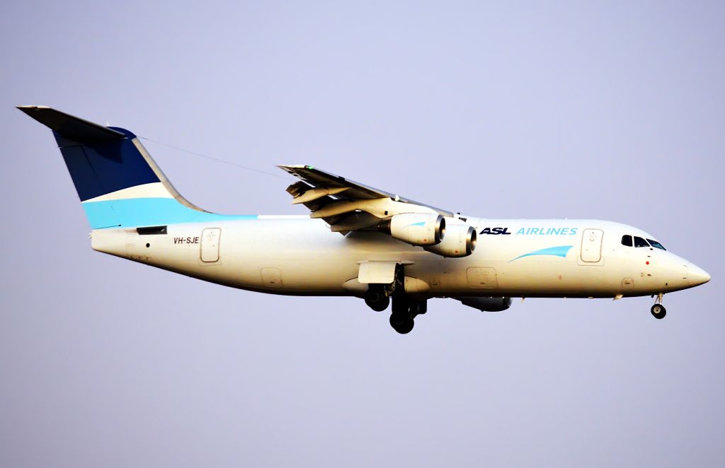 British Aerospace BAe-146-300 (VH-SJE)