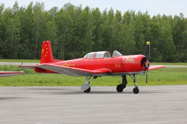 NANCHANG PT-6 (C-GYAC) - Aéroport de Joliette QC. CSG3 Nanchang CJ-6A 07-06-2015